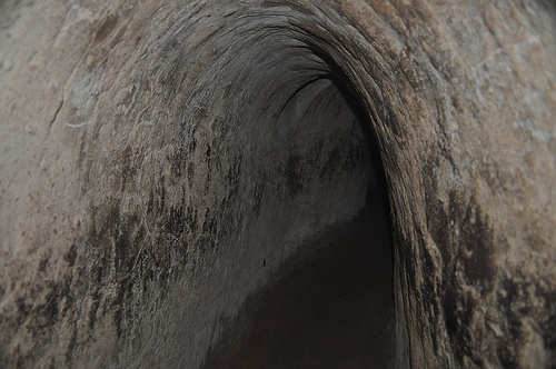 Inside the Cu Chi Tunnels